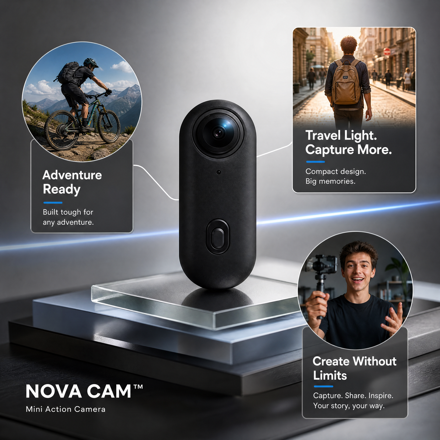 NovaCam - Mini Cámara Corporal
