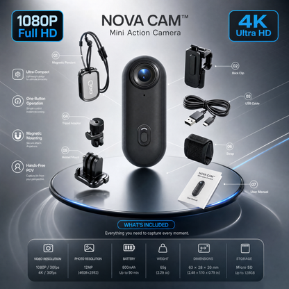 NovaCam - Mini Cámara Corporal